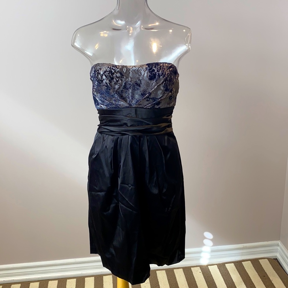 Strapless Midi Dress